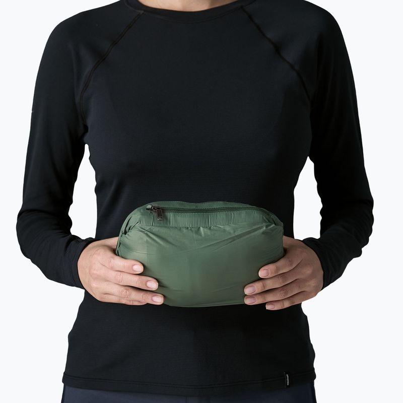 Piumino donna Patagonia Down Sweater Hoody canopy green 10