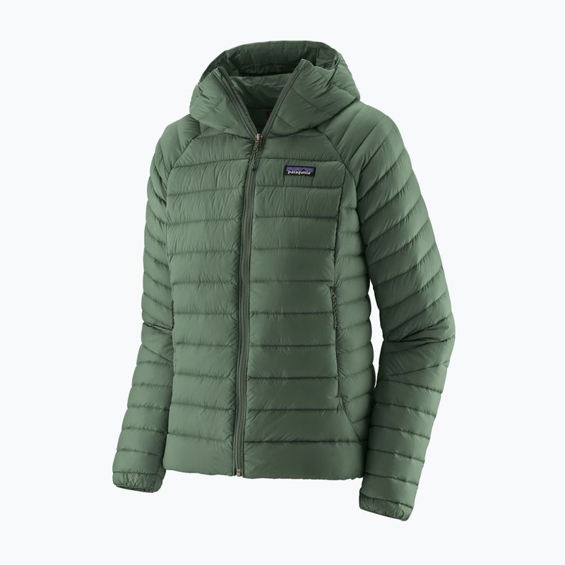 Piumino donna Patagonia Down Sweater Hoody canopy green 11