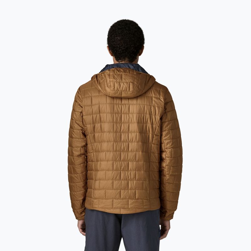 Giacca imbottita da uomo Patagonia Nano Puff Hoody deer brown 2