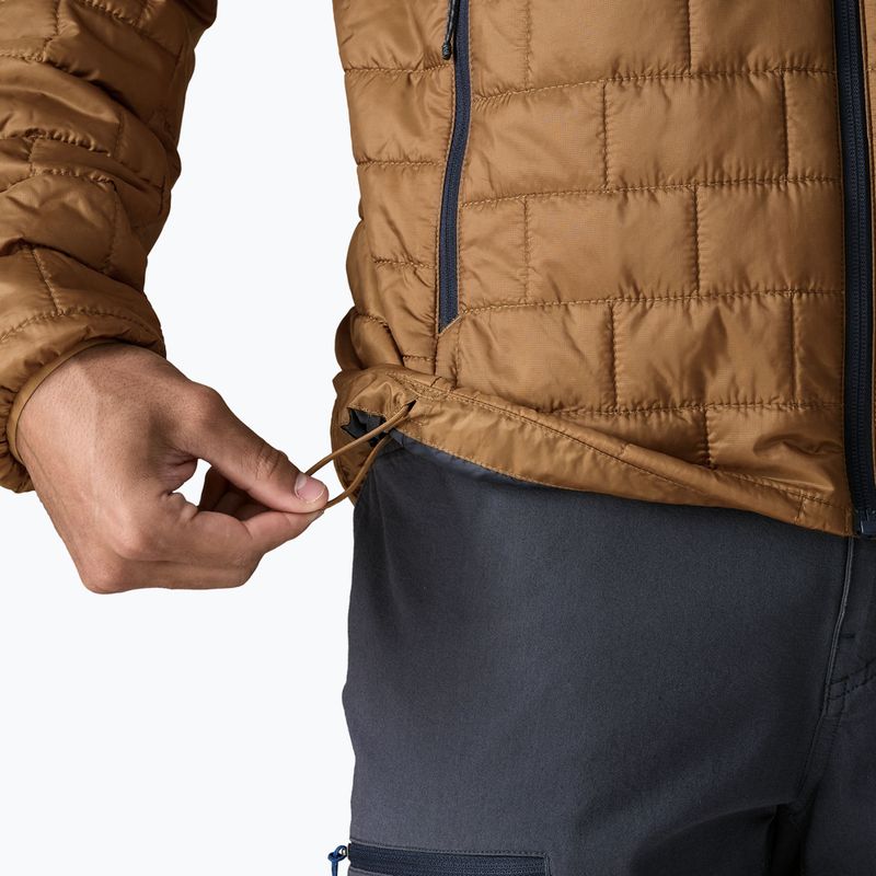 Giacca imbottita da uomo Patagonia Nano Puff Hoody deer brown 8