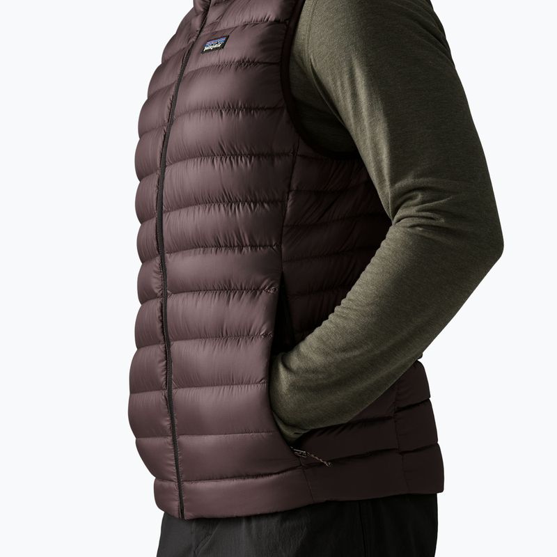 Gilet uomo Patagonia Down Sweater den brown 3