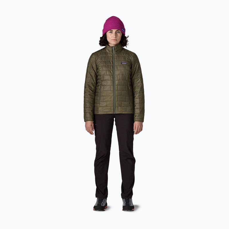 Giacca imbottita da donna Patagonia Nano Puff basin green 2
