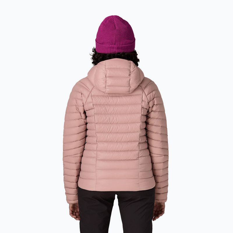 Piumino donna Patagonia Down Sweater Hoody moonrise taupe 3