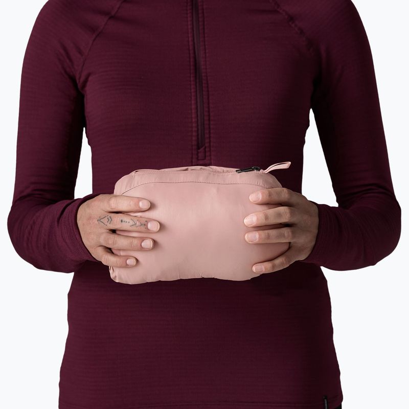 Piumino donna Patagonia Down Sweater Hoody moonrise taupe 10