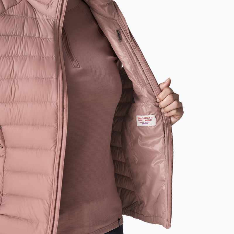 Gilet da donna Patagonia Down Sweater moonrise taupe 5