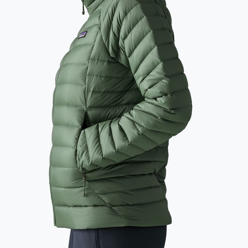 Piumino donna Patagonia Down Sweater canopy green 4