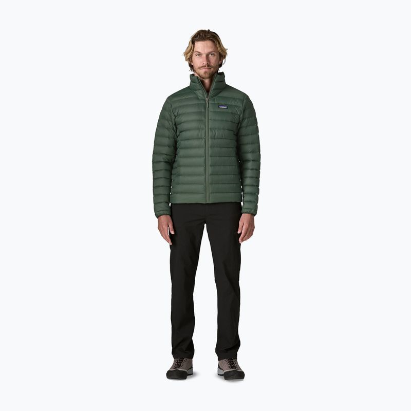Piumino uomo Patagonia Down Sweater treeline green 2
