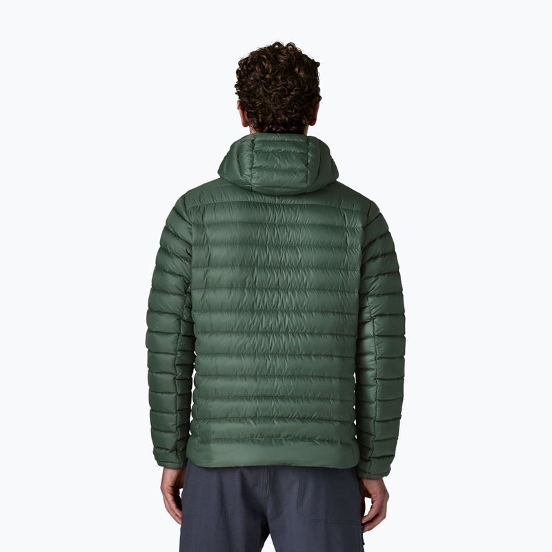 Piumino uomo Patagonia Down Sweater Hoody treeline green 2