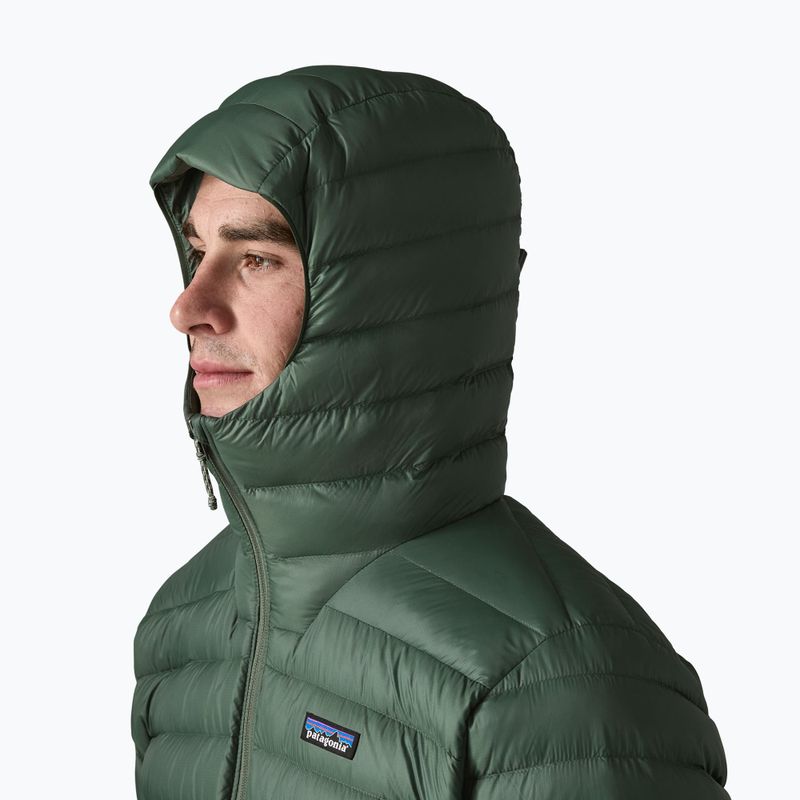 Piumino uomo Patagonia Down Sweater Hoody treeline green 4