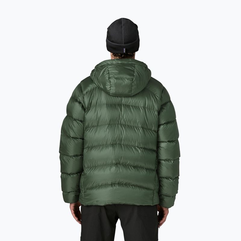 Piumino uomo Patagonia Fitz Roy Down Hoody canopy green 2