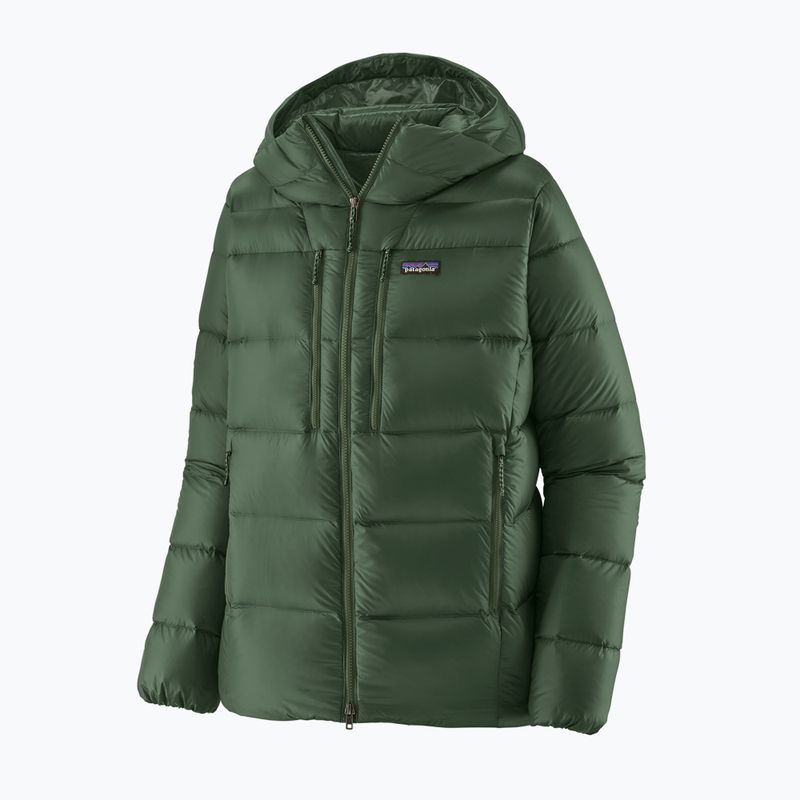 Piumino uomo Patagonia Fitz Roy Down Hoody canopy green 3