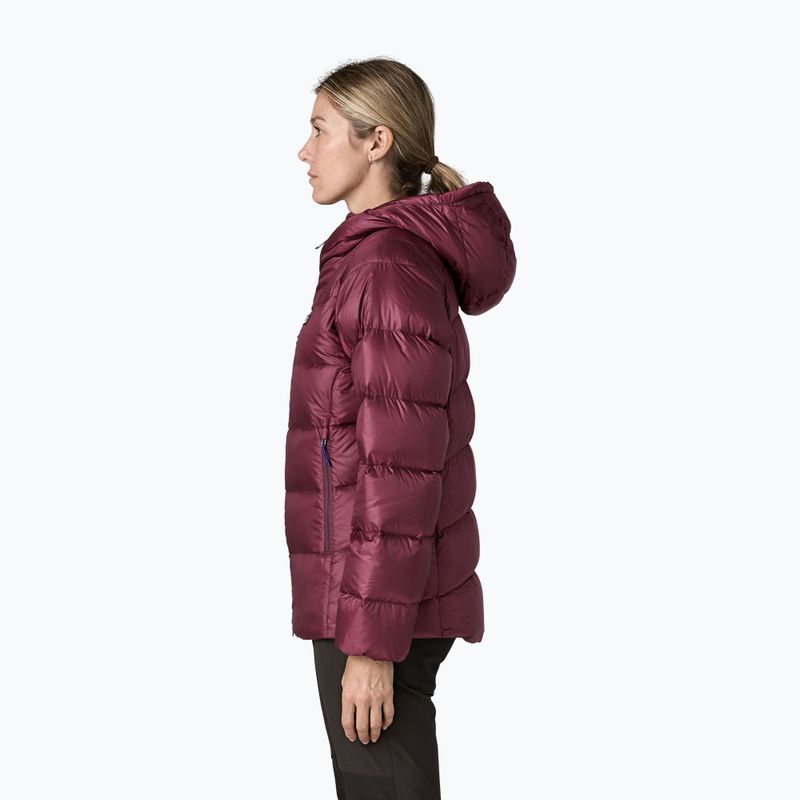 Piumino donna Patagonia Durable Down Hoody berry fig 3