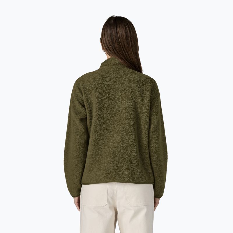 Pile donna Patagonia Retro Pile basin green 2