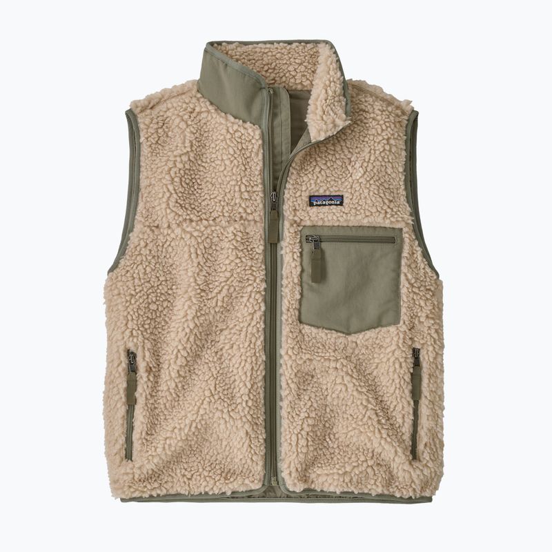 Gilet da donna Patagonia Classic Retro-X dark natural w/river rock green 5