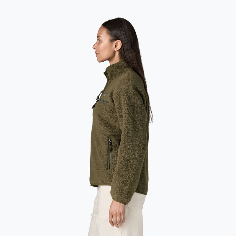 Pile donna Patagonia Retro Pile Marsupial basin green 3