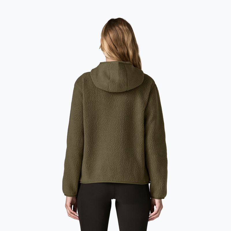 Pile donna Patagonia Retro Pile Hoody basin green 2