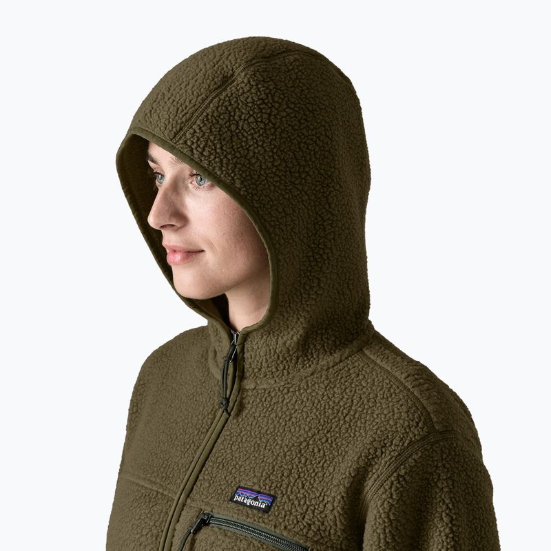 Pile donna Patagonia Retro Pile Hoody basin green 4