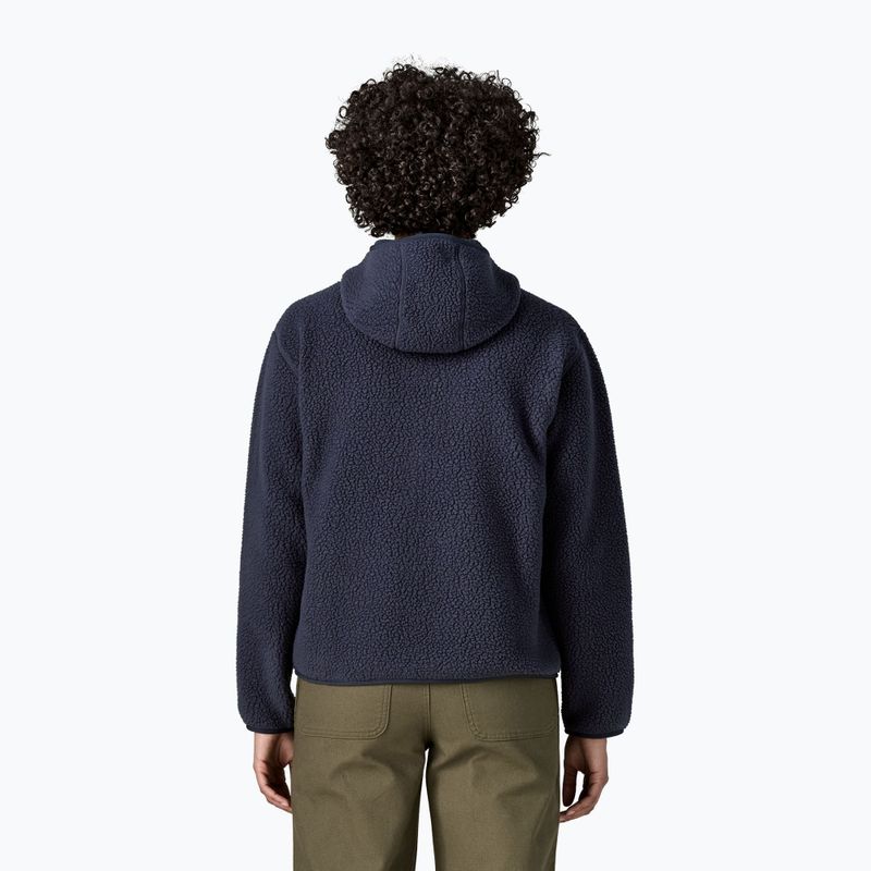 Pile donna Patagonia Retro Pile Hoody sunken blue 2