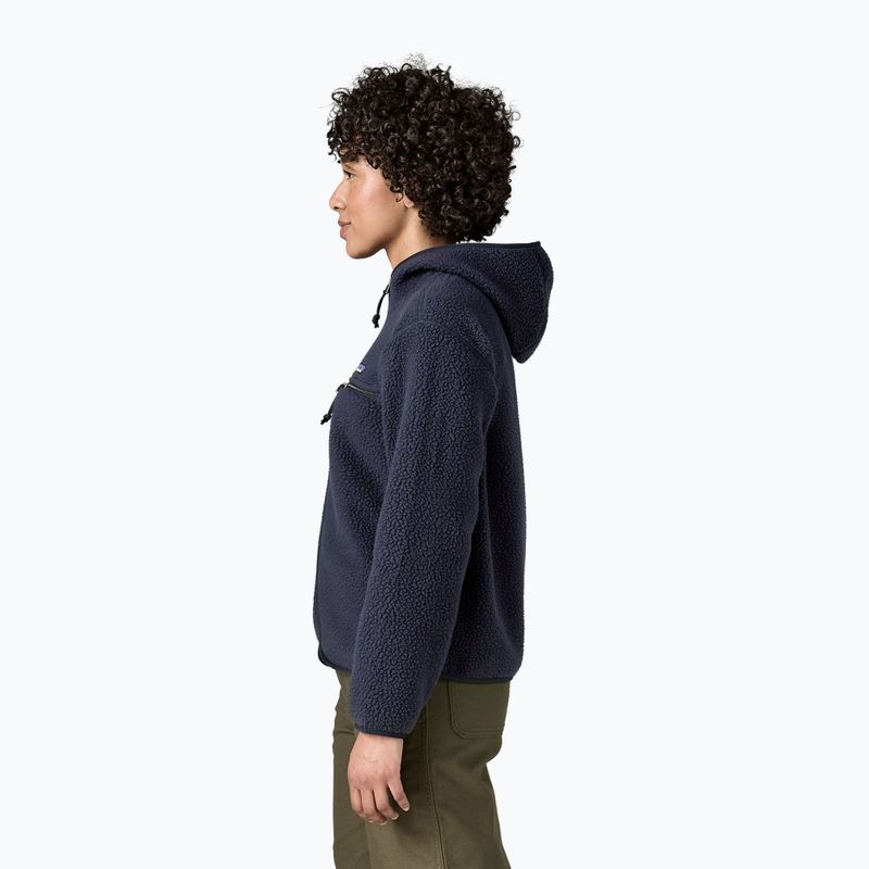 Pile donna Patagonia Retro Pile Hoody sunken blue 3