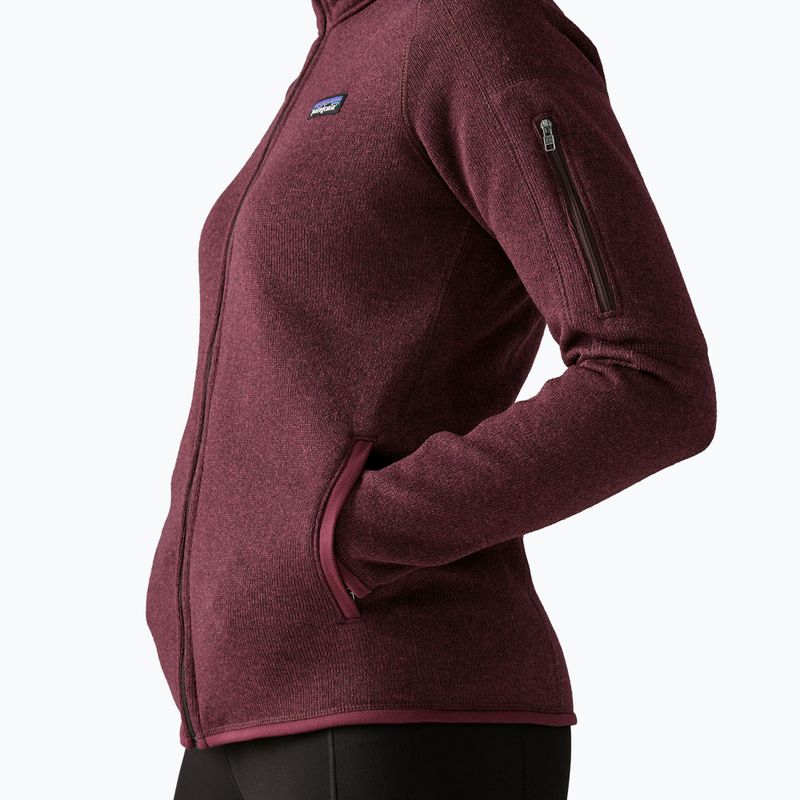 Felpa da trekking donna Patagonia Better Sweater berry fig 4