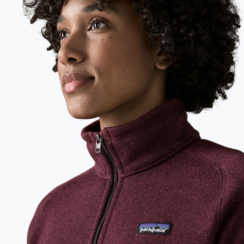 Felpa da trekking donna Patagonia Better Sweater berry fig 6