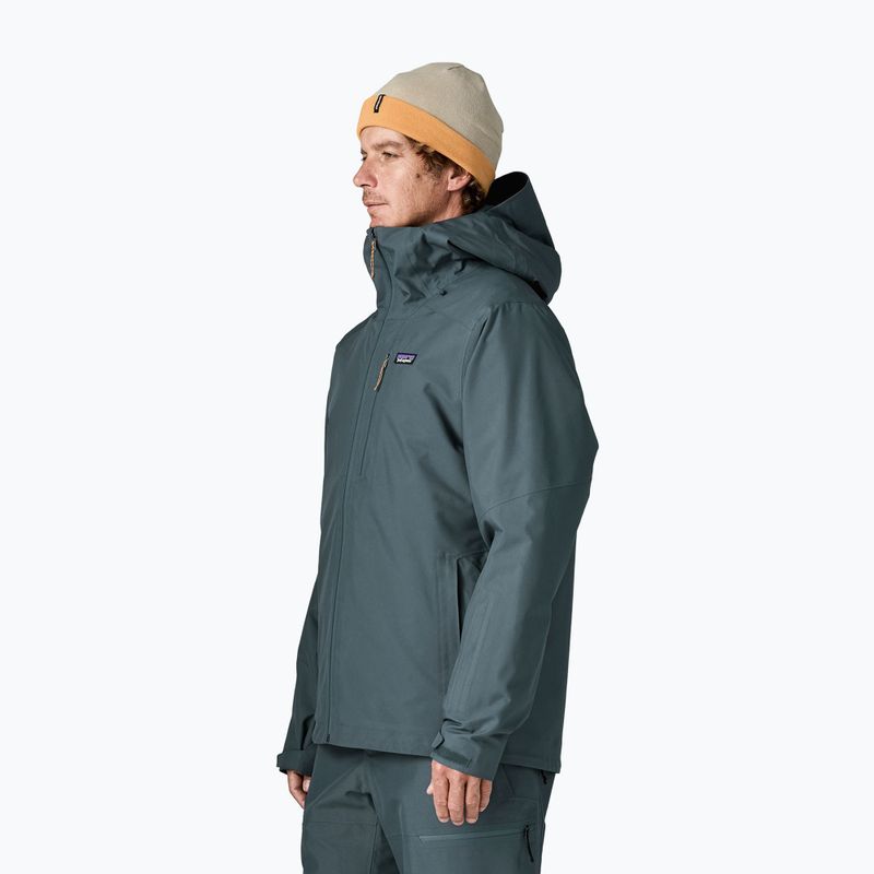 Giacca da sci da uomo Patagonia Insulated Powder Town summit blue 3