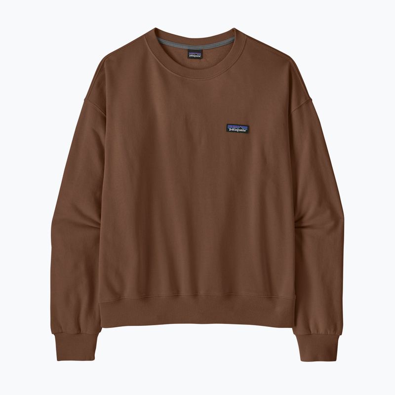 Felpa donna Patagonia Daily Crew berm brown