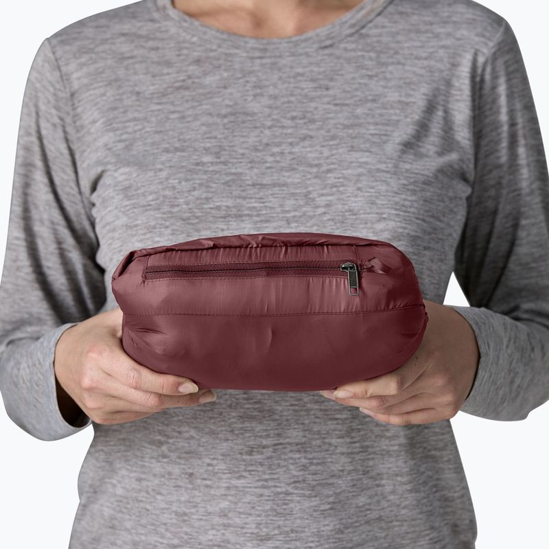 Piumino donna Patagonia Down Sweater dark ruby 7