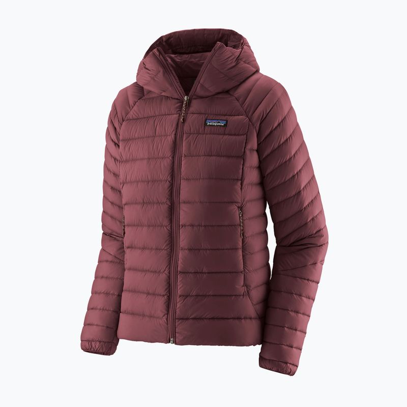 Piumino donna Patagonia Down Sweater Hoody dark ruby 11