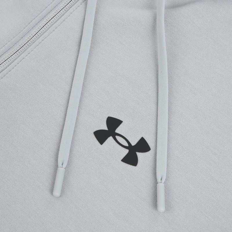 Felpa da uomo Under Armour Flex Fleece Full Zip mod gray/black 3