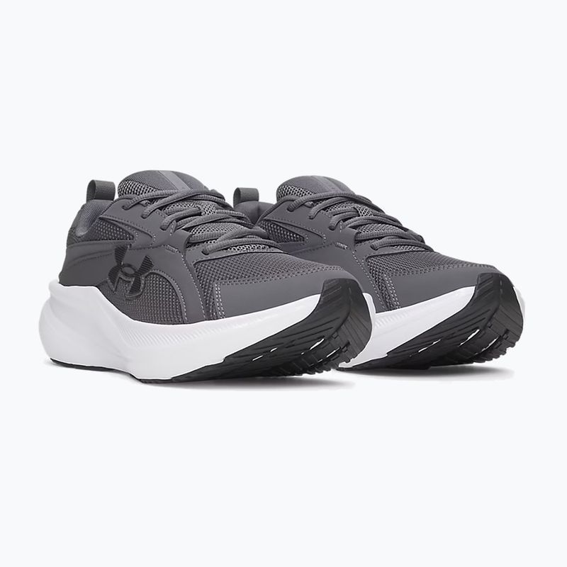 Scarpe da corsa uomo Under Armour Assert 11 castlerock/white/black 4