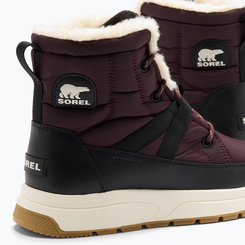 Doposci da donna Sorel Whitney III Mid Wp red lodge/black 8