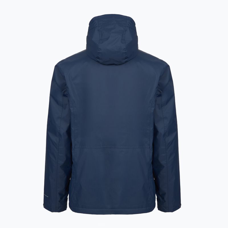 Giacca 3-in-1 da donna Columbia Pulaski III Interchange collegiate navy 10