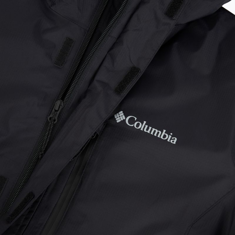 Giacca 3 in 1 da uomo Columbia Pulaski III Interchange black 11