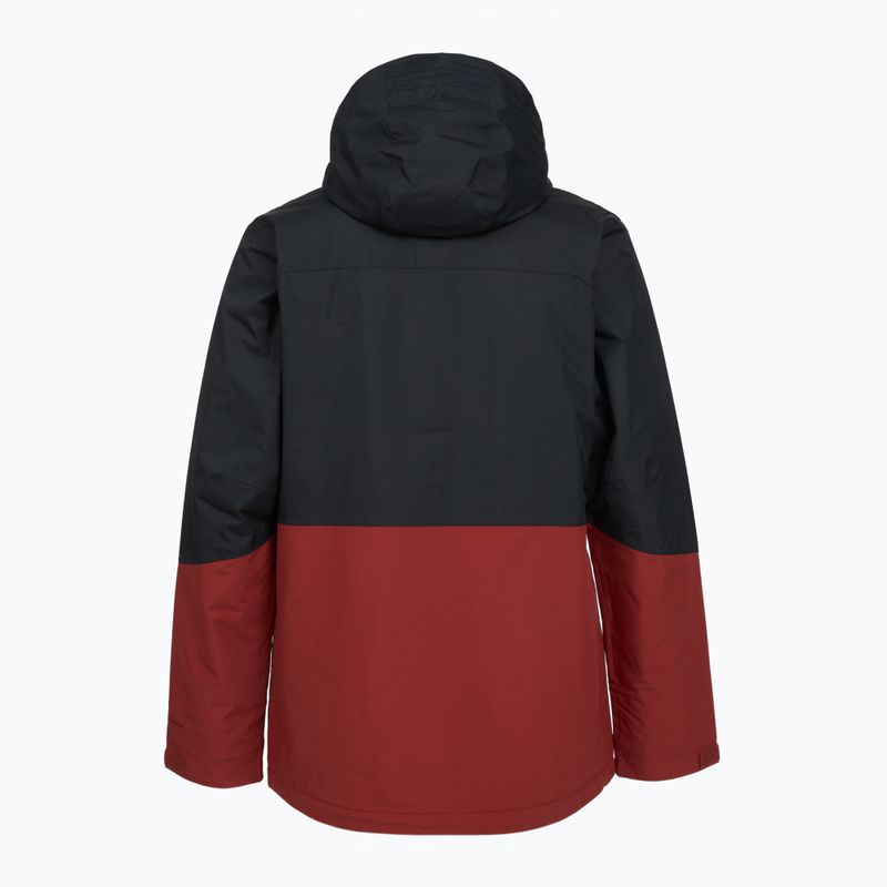 Giacca da sci da uomo Columbia Iceberg Point II red oxide/black 2