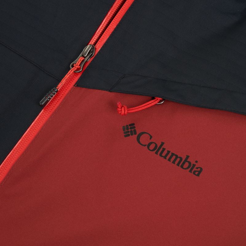 Giacca da sci da uomo Columbia Iceberg Point II red oxide/black 3