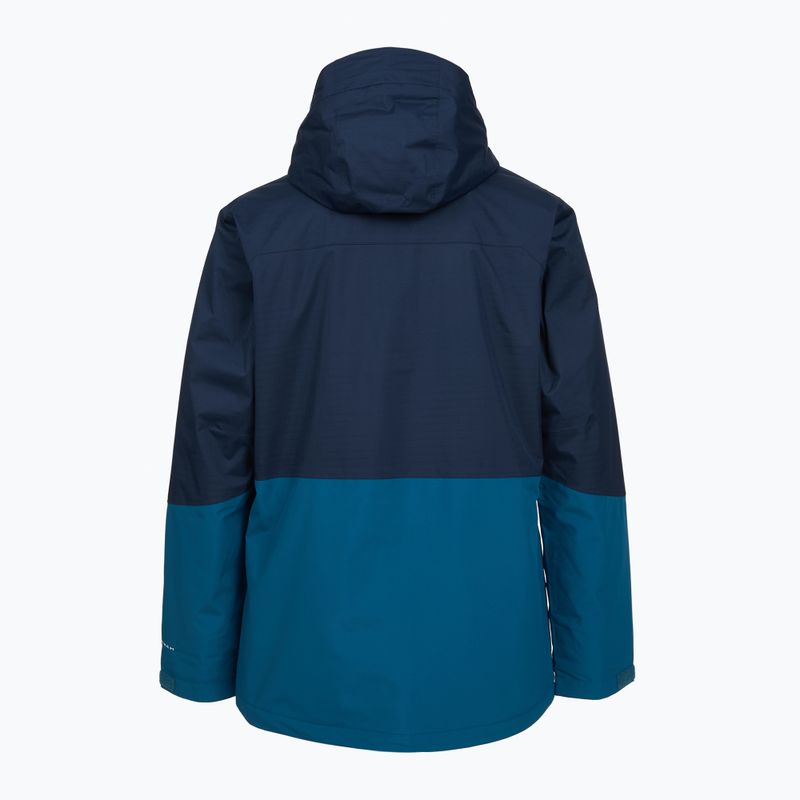 Giacca da sci da uomo Columbia Iceberg Point II phoenix blue/collegiate navy 2