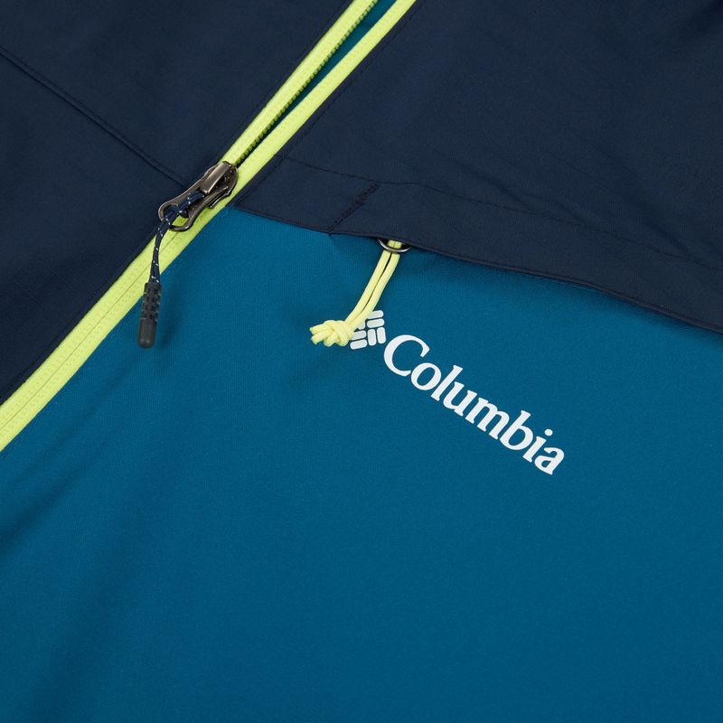 Giacca da sci da uomo Columbia Iceberg Point II phoenix blue/collegiate navy 3