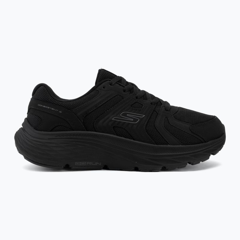 Scarpe da uomo SKECHERS Go Run Consistent 3 Core Track black 2