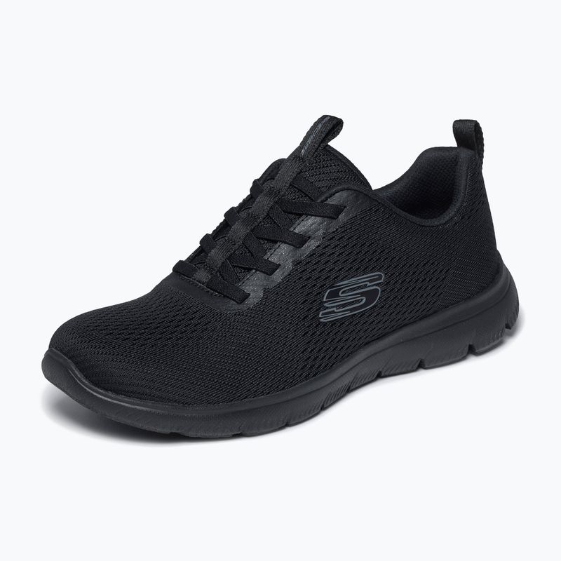 Scarpe da donna SKECHERS Summits Fresh Vision black 4