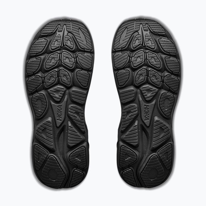 Felpa da corsa donna HOKA Clifton 11 Wide black/black 7