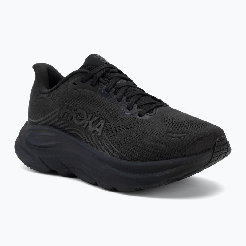 Felpa da corsa donna HOKA Clifton 11 Wide black/black