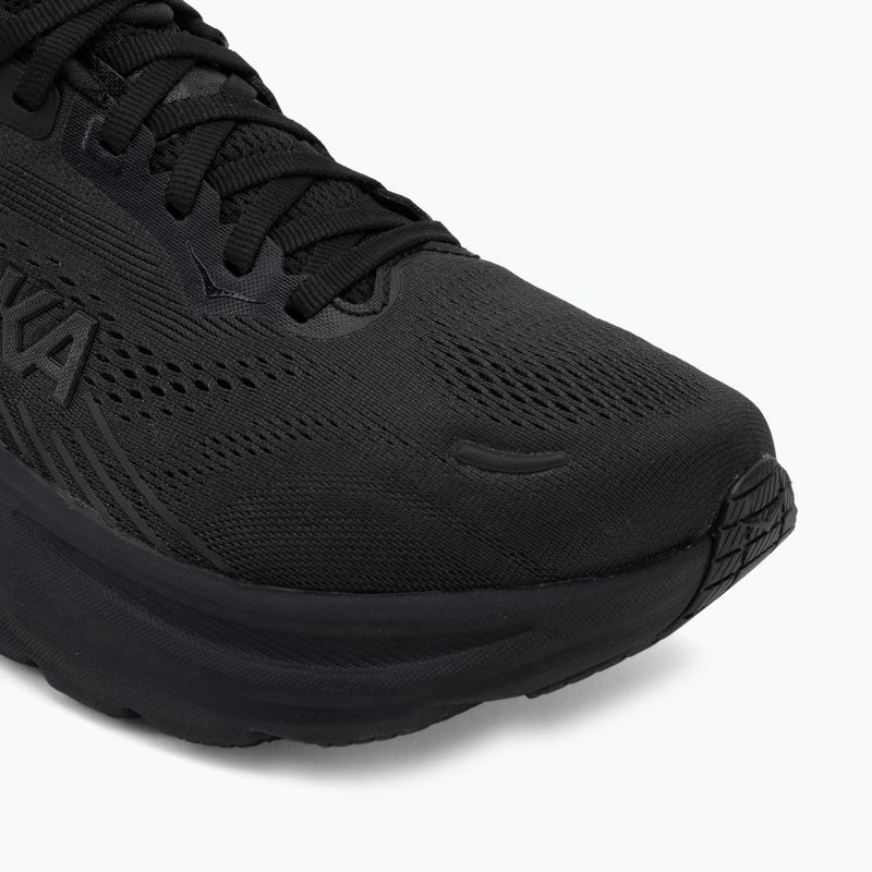 Felpa da corsa donna HOKA Clifton 11 Wide black/black 7