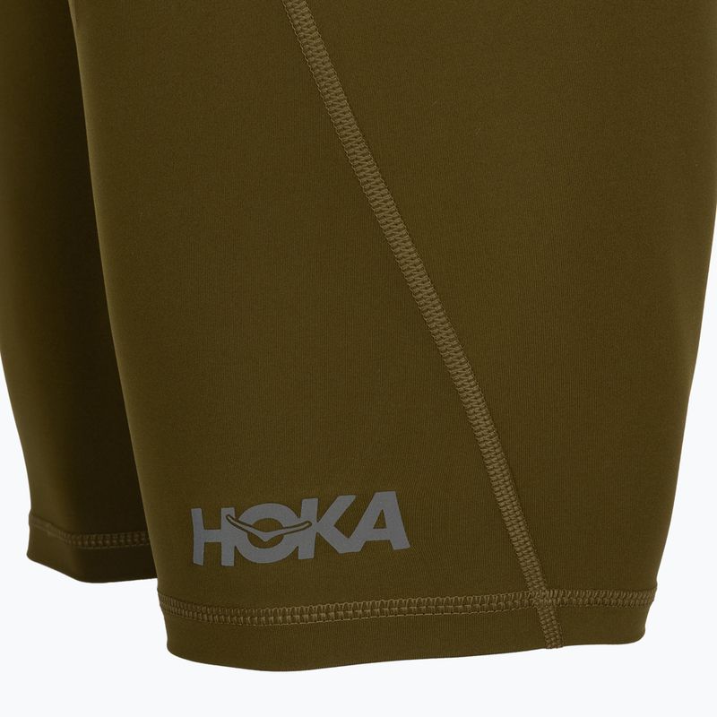 Pantaloncini da corsa da uomo HOKA Novafly Half Tight sepia 4