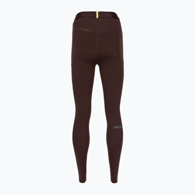Leggings da corsa da donna HOKA Novafly Run Tight 25" deep mauve 2