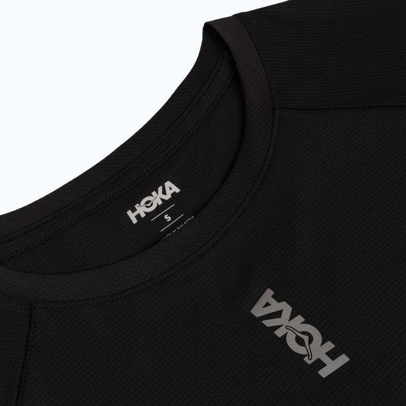 Maglia da corsa da uomo HOKA EveryRun Short Sleeve black 3