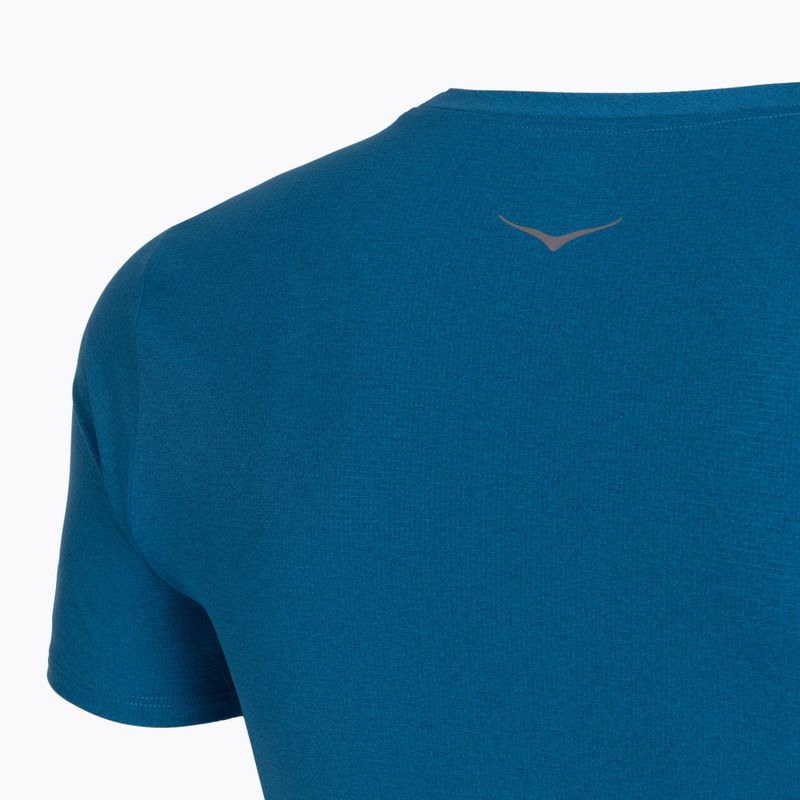 Maglia da corsa da uomo HOKA EveryRun Short Sleeve night glow blue 4