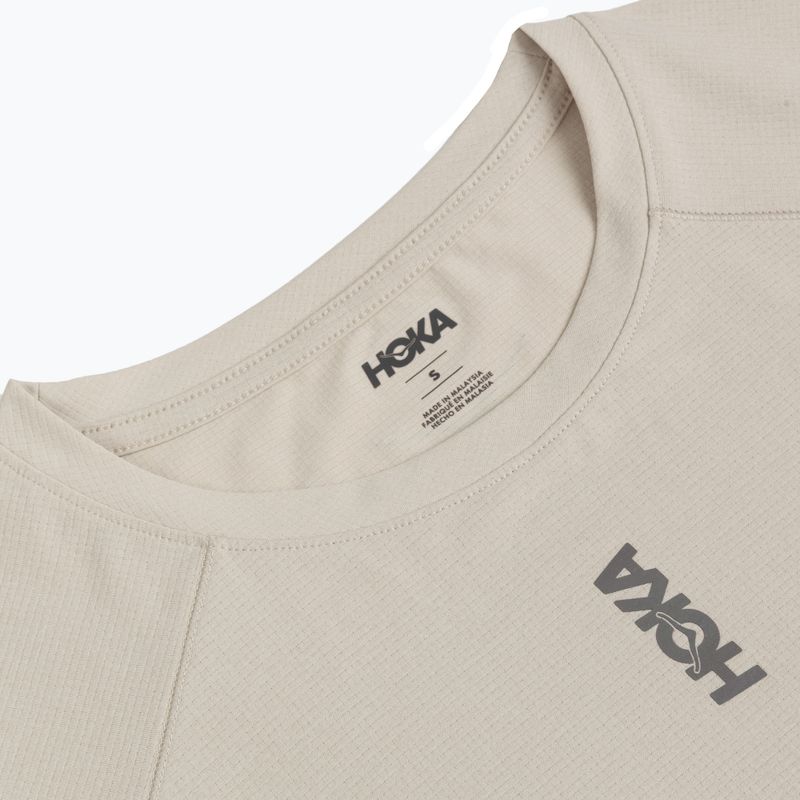 Maglia da corsa da uomo HOKA EveryRun Short Sleeve river rock grey 3