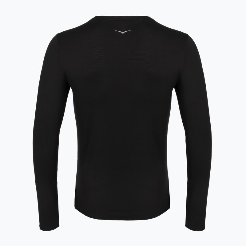 Longsleeve da running uomo HOKA EveryRun Long Sleeve black 2