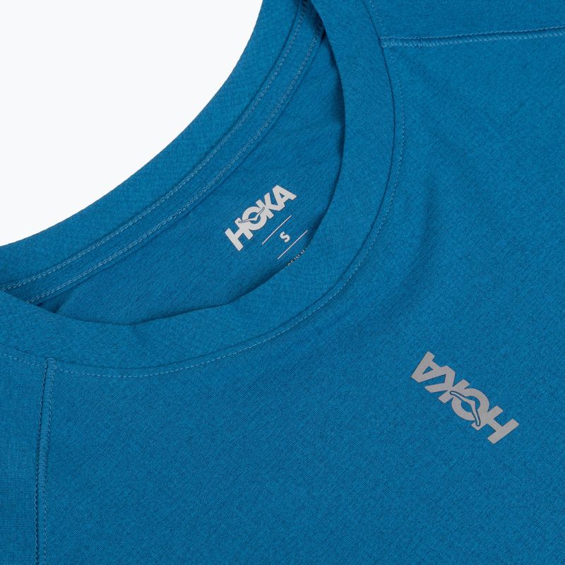 Maglia da running da donna HOKA EveryRun Short Sleeve night glow blue 3